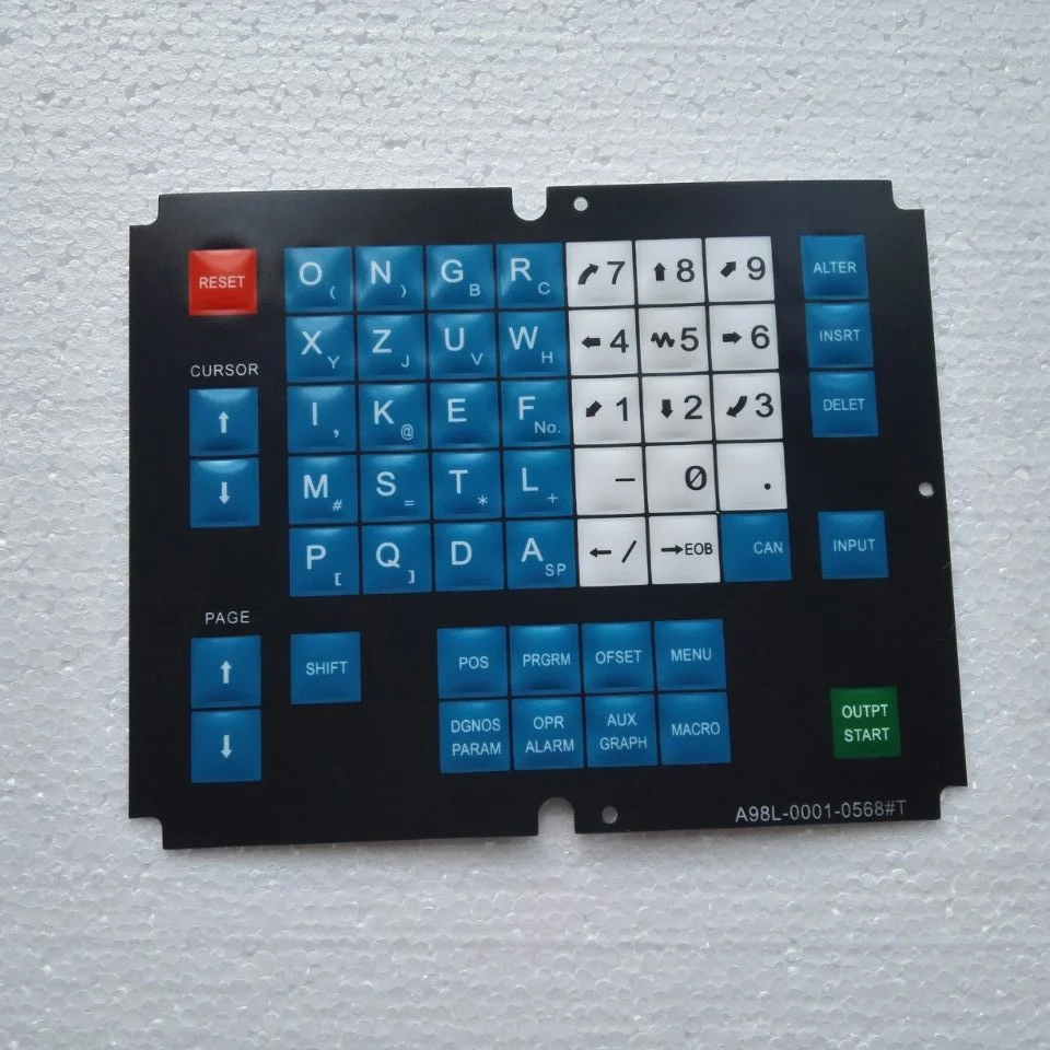

FANUC A98L-0001-0568 # T # M Защитная пленка для ремонта панели HMI ~ сделай сам, новая и есть в наличии