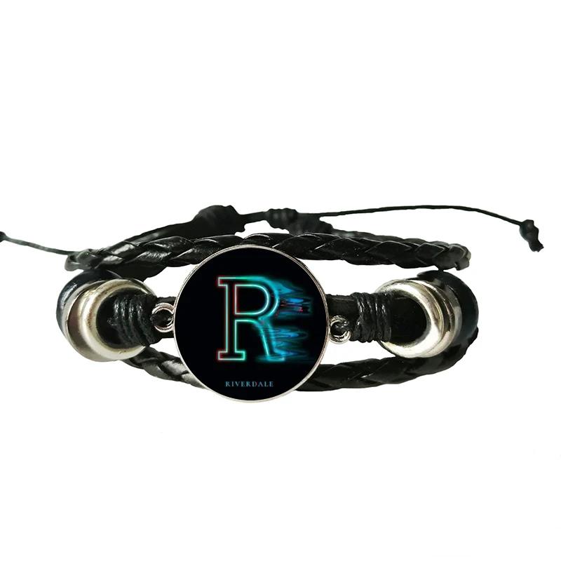 Jughead Leather Bracelet Riverdale Pendant Mystery Glass Dome Photo Black Craft Jewelry | Украшения и аксессуары