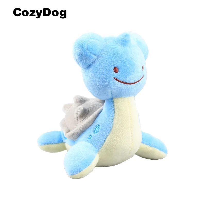 14 CM Ditto Lapras Пикачу плюшевая игрушка кукла японская мультяшная фигурка Raichu Bulbasaur Dragonite Jigglypuff Magikarp Snorlax Мягкая кукла дропшиппинг - Цвет: 14 CM Ditto Lapras