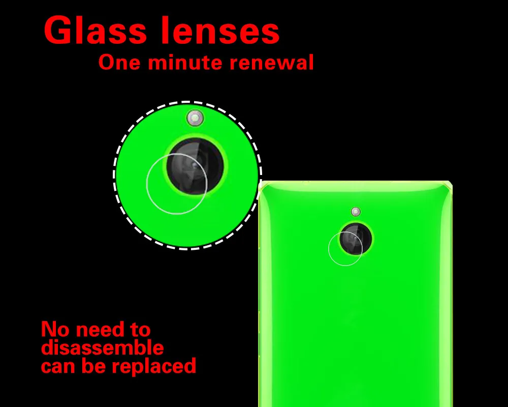Ультра тонкая задняя Камера объектив плёнка из закалённого стекла для Nokia X2 RM 1013