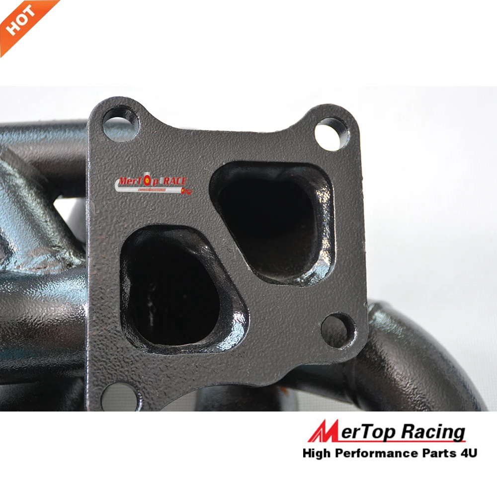 MERTOP гонки 3,0 мм толщиной Lancer Evolution 4-8 4G63 4G63T выпускной коллектор(OE twinscкрутка
