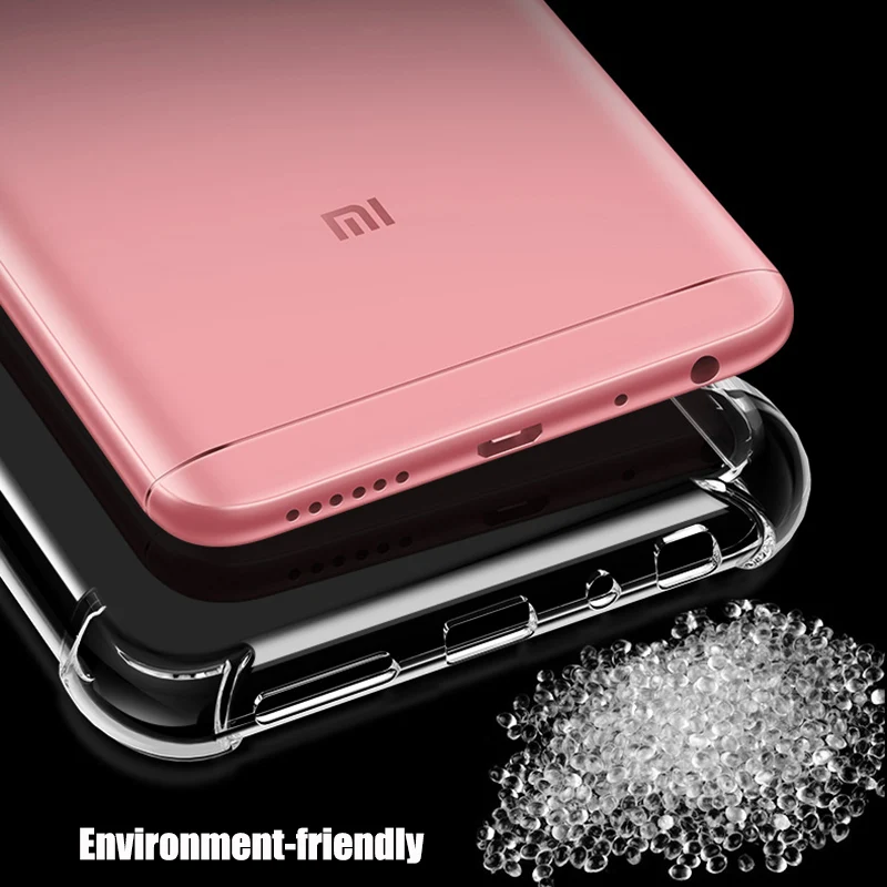 Чехол mousmi 4X для Xiaomi Redmi Note 4 глобальный силиконовый прозрачный чехол телефона |