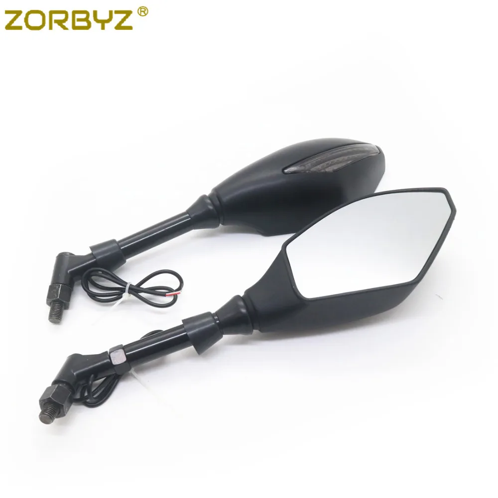 ZORBYZ мотоциклетное матовое черное светодиодное стрелка поворотный сигнал