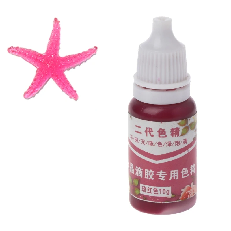 3 15 Color UV Resin Ultraviolet Curing Resin Liquid Pigment Dye Handmade Art Craft Jewelry Tools For Jewelry Making - Color: 3