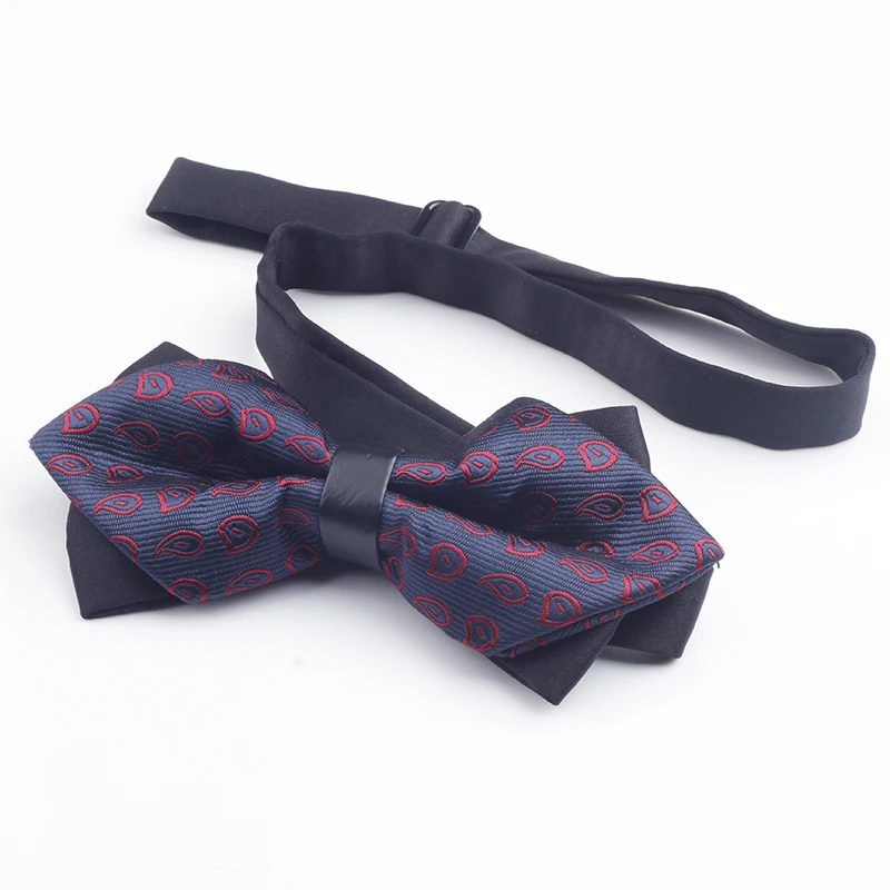 Высококачественный мужской роскошный галстук-бабочка брендовый классический