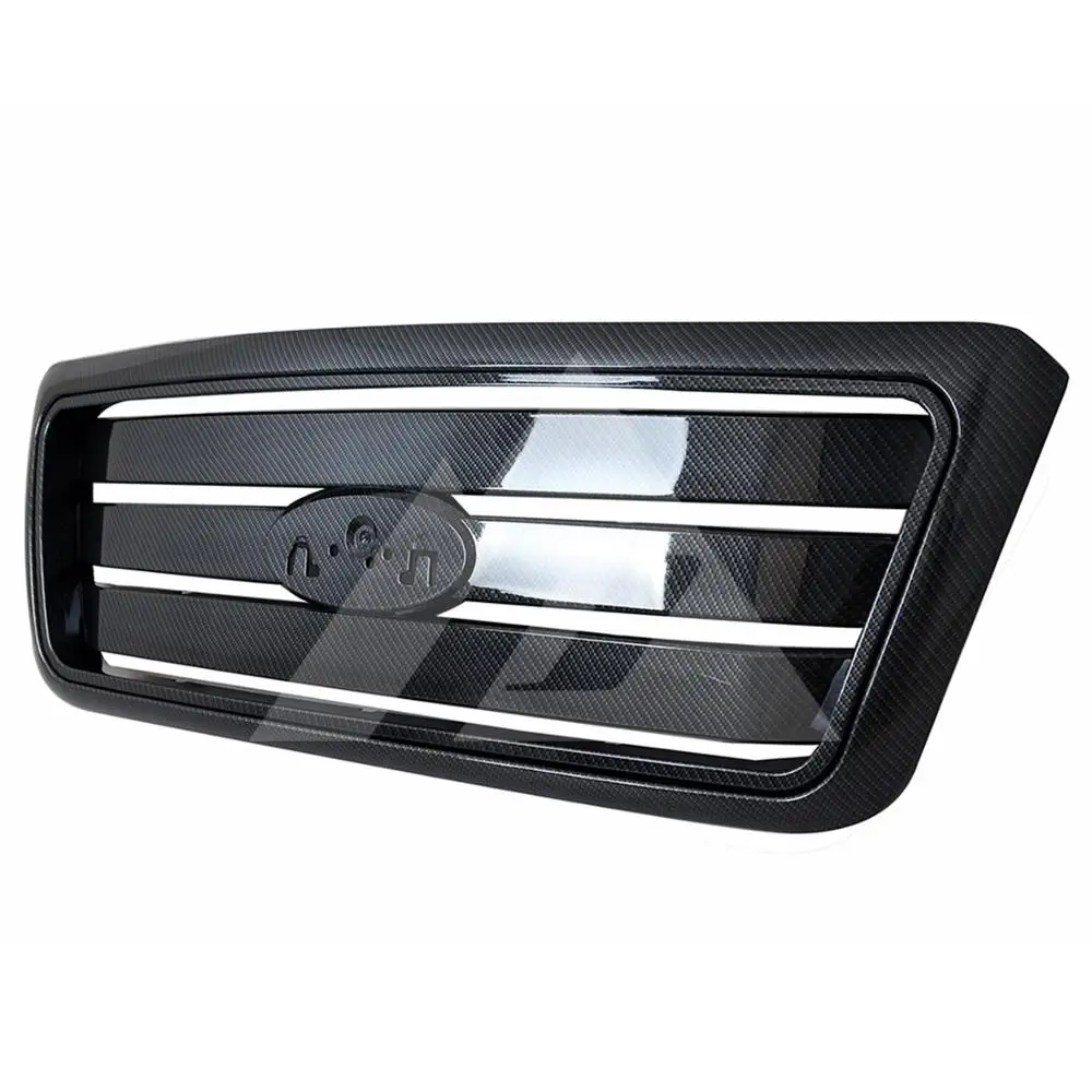 Для 2004 2005 2006 2007 2008 Ford F150 ABS углеродное волокно горизонтальная упакованная решетка