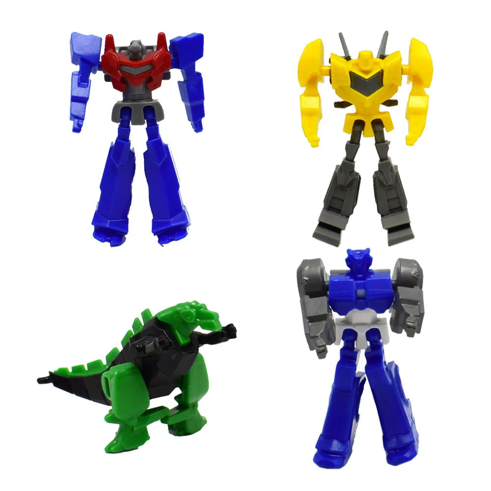 4 стиля мини сборка Робот строительные блоки игрушка модель tamiya массовый