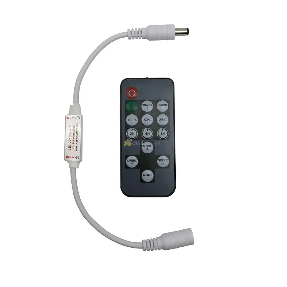 Светодиодный контроллер времени 14 клавиш мини RF беспроводной пульт