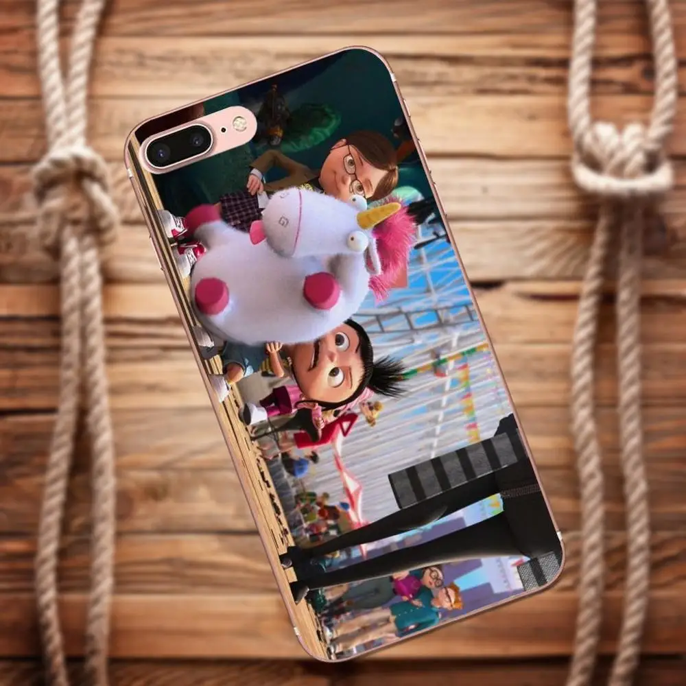 Vvcqod из мультфильма Гадкий я Единорог Агнес ТПУ коробки звонока для Samsung Galaxy A3 A5 A7 J1
