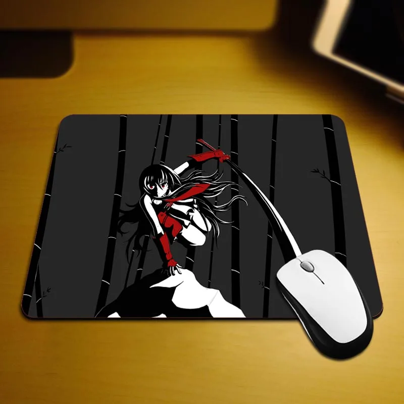 

MaiYaCa Jumping Akame Best Custom Mousepads Rubber Pad18*22cm and 25*29cm