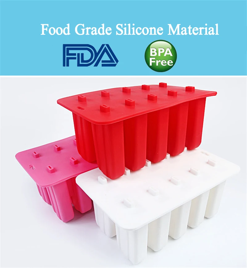 EPASUN 10 ячеек силиконовая форма для мороженого крутой поднос приспособление