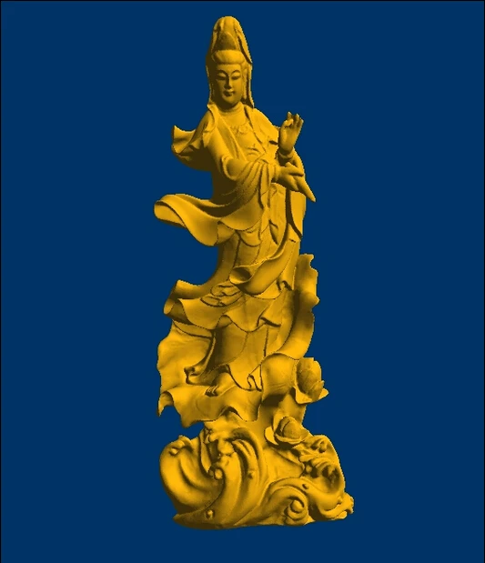 Новое поступление модель 3D рельеф STL формат файлов Avalokitesvara 9 | Инструменты