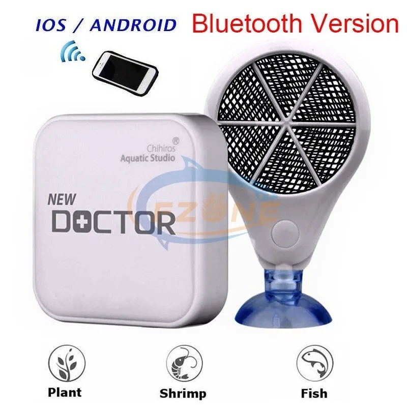 Версия Bluetooth Chihiros Doctor App Contorl удаление водорослей электронный ингибитор зеленый как Twinstar аквариумная Рыба Вода брюки бак - Цвет: Bluetooth Version