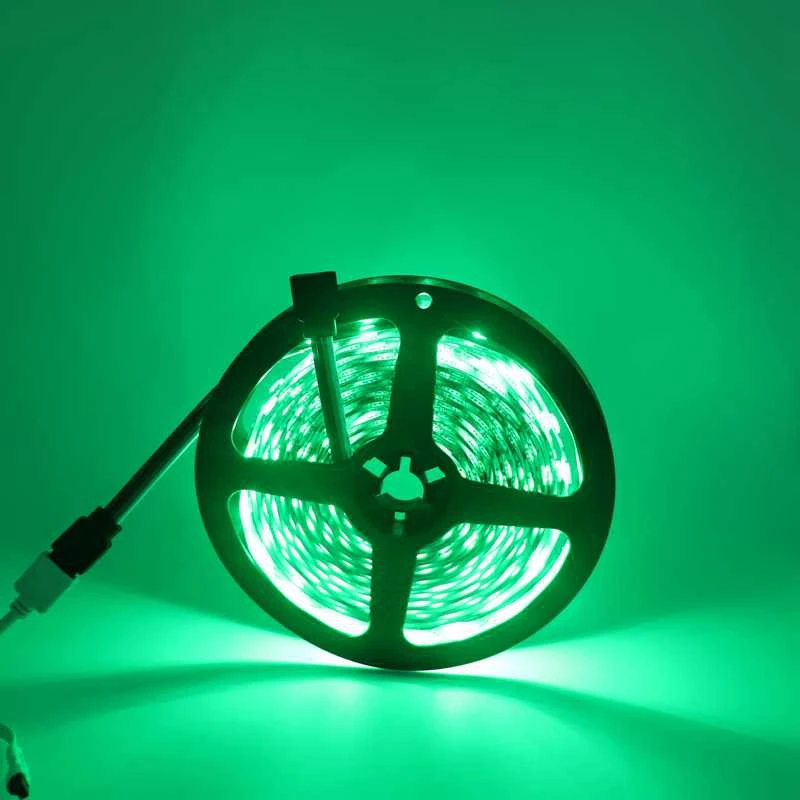 

SZYOUMY Flexible RGB LED Strip Light 5M 300LEDs 5050 60LEDs/m 5PCS/Lot BOX Package+Adapter+44Key Remote Free Shipping
