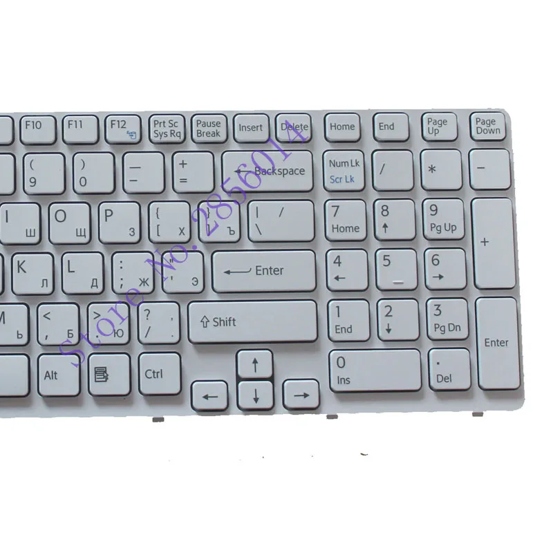 Русский RU Клавиатура для ноутбука sony vaio SVE1511V1R SVE15115YC SVE151C11M SVE151E11T SVE15115YCB SVE15115YCP