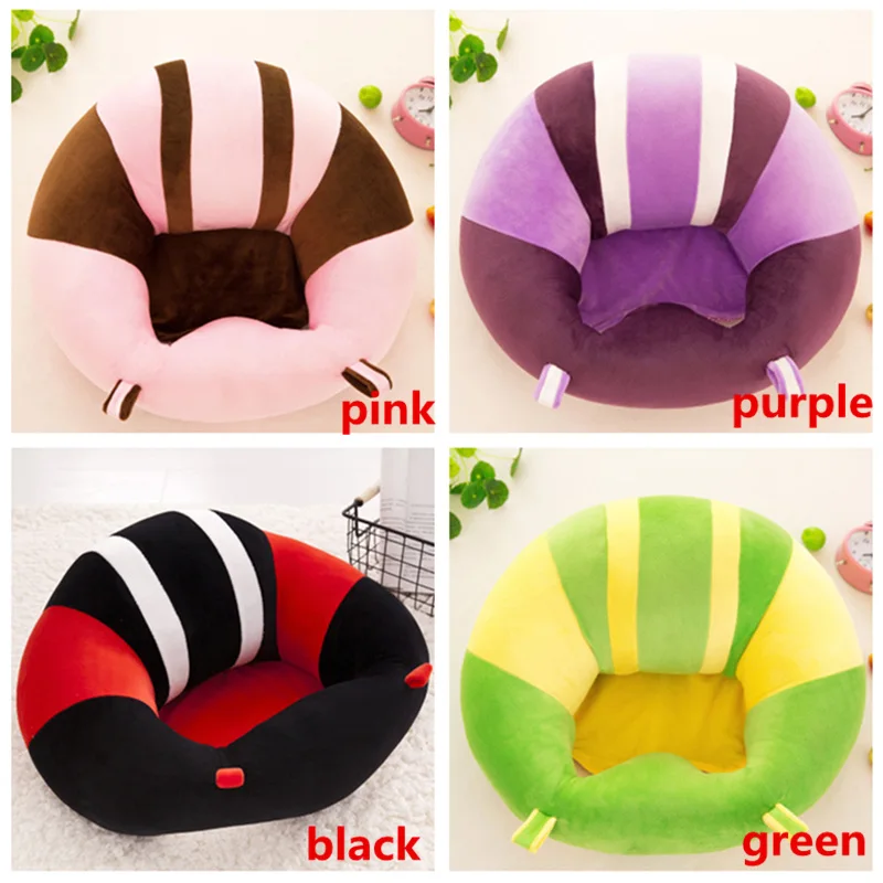 Hot Baby Support Seat Plush Soft Sofa Infant Learning To Sit Chair Keep Sitting Posture Comfortable For 0-6 Months | Мать и ребенок