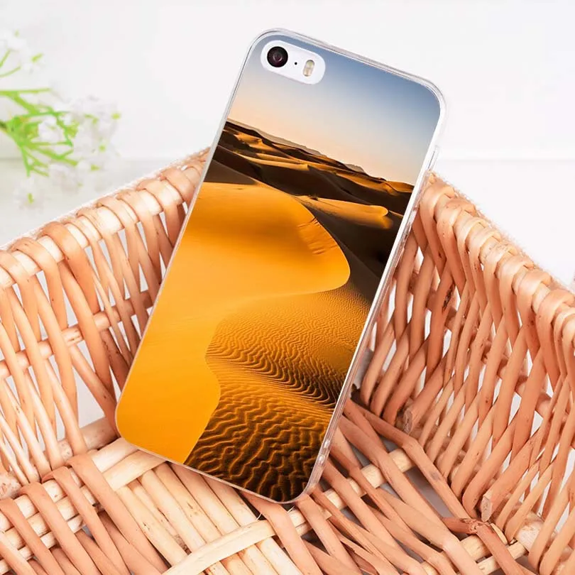 Ультратонкий чехол для телефона MaiYaCa Nature landscape Desert iPhone 8 7 6 6S Plus X 10 5 5S SE 5C 4 4S |
