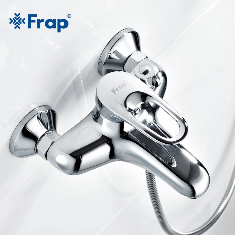 Набор смесителей для душа Frap серебристый смеситель ванной комнаты с ручным душем