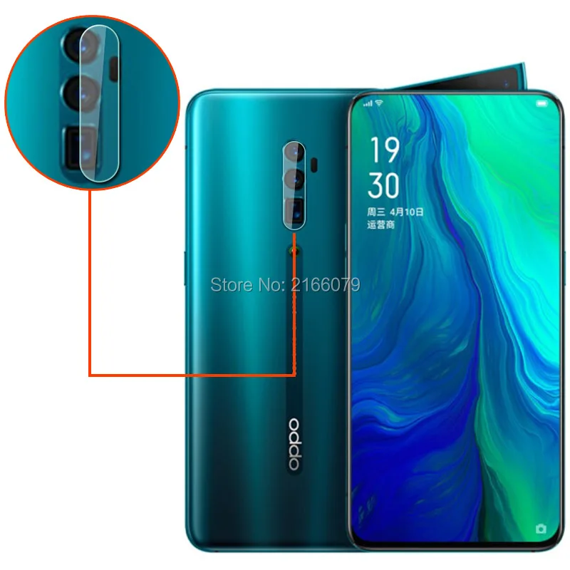 10 шт./партия для OPPO Reno/10x Zoom/Reno 5G Защитная крышка для объектива камеры заднего вида мягкий защитный из стеклянной пленки