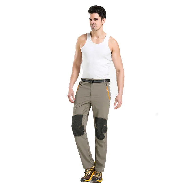 4XL новые мужские летние быстросохнущая брюки Спорт на открытом воздухе