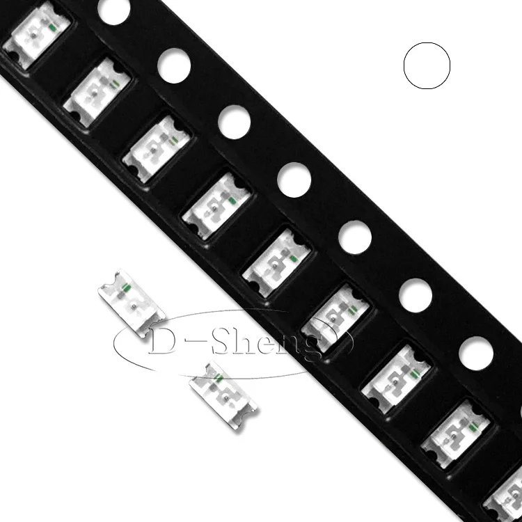 50pcsLED лампа SMD лампы бусины 0402 1005 белый светильник-светодиод | Компьютеры и офис