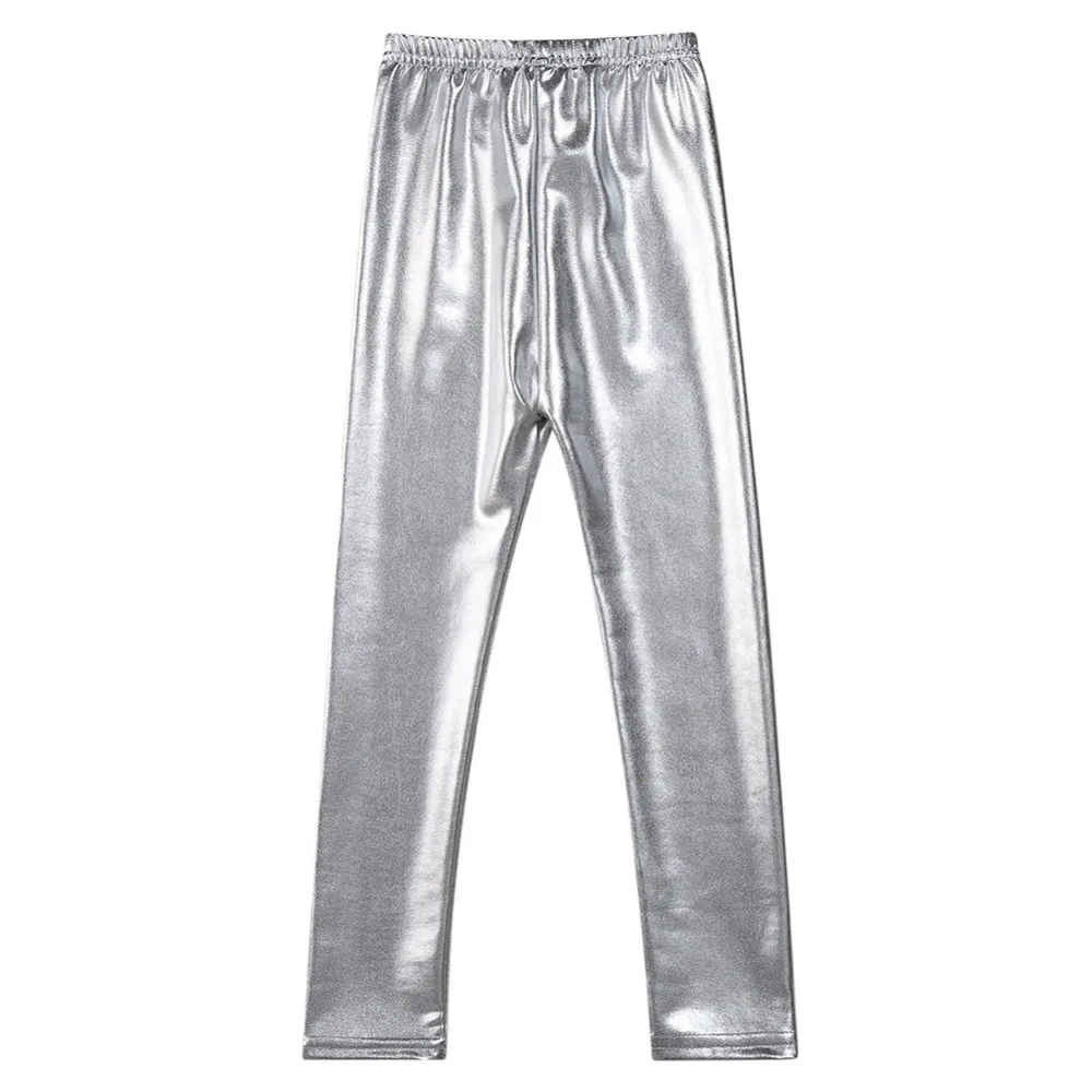 Леггинсы для маленьких девочек эластичные штаны Детские обтягивающие