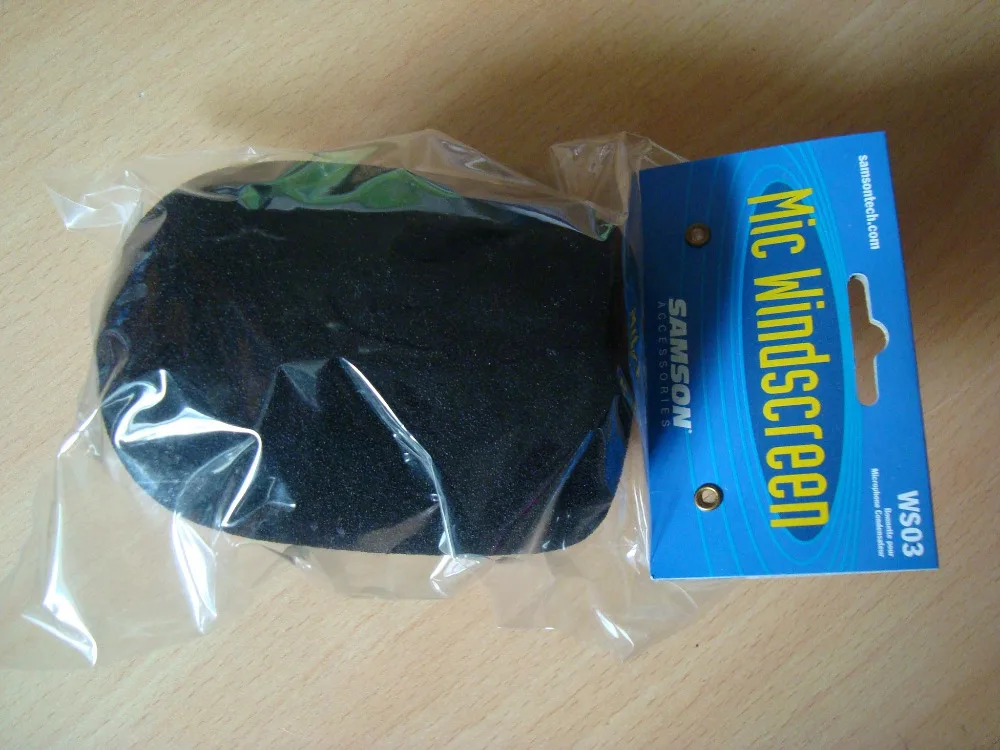 Оригинальный большой прочный пеноматериал Samson WS03 для микрофона C01 C03 CL7 CL8 C01U PRO C03U |