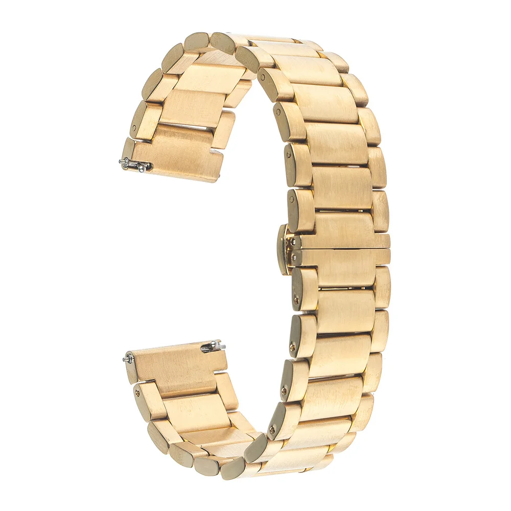 Быстросъемный ремешок для часов из нержавеющей стали 18 мм 20 22 мужчин и женщин