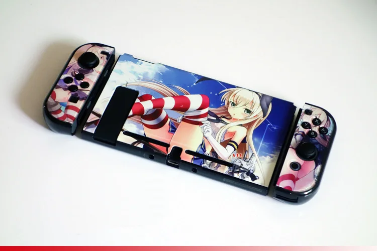 A033 Защитный чехол-накладка для Nitendo Switch Console Joy-Con, противоскользящий чехол, прямая стыковка - Цвет: A033