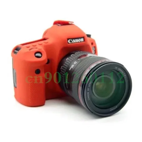 Сумка для камеры Мягкий силиконовый резиновый защитный чехол корпуса Canon 5DSR 5D3 6D