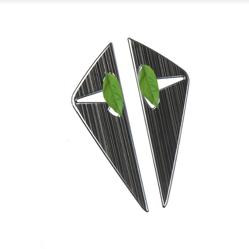 Модификация подходит для Tesla Model S X лист пластины наклейки из нержавеющей стали