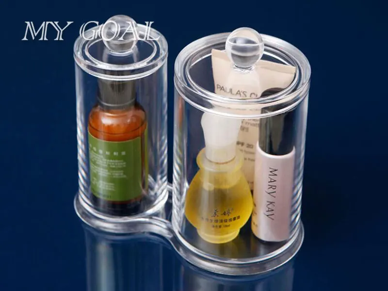 Косметика Для Макияжа Ватным Тампоном Организатор Мода Акриловые Круглый