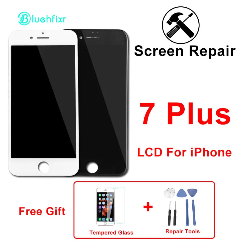 AAA высокое качество экран для iPhone 7Plus ЖК-дисплей кодирующий преобразователь
