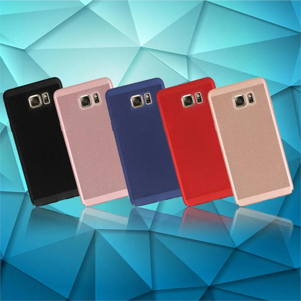 HATOLY Breathable Case for Samsung Galaxy Note 5 Heat dissipating Cases Cool Matte Plastic Hard PC Cover |