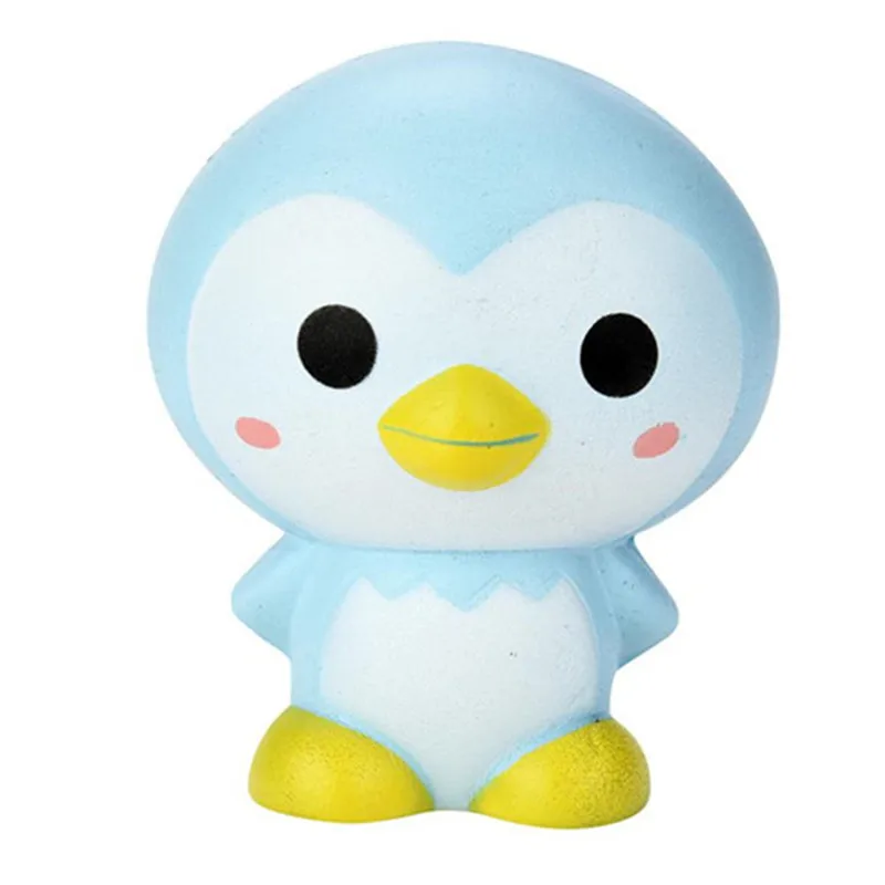 9 см милый пингвин мультфильм Ароматические squeeze toy Мягкое Очарование медленно