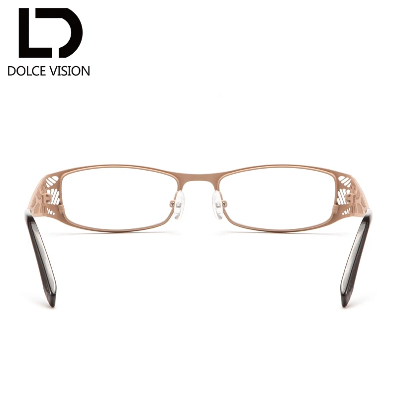 Прямоугольные оптические очки dolce vision диоптрий астигматизм линзы по рецепту