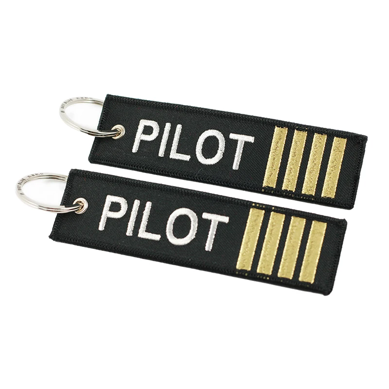 Flight Crew Keychain Aviation Gifts for Pilot Key chain Embroidery Keying Bag Tag Gift Lover | Украшения и аксессуары