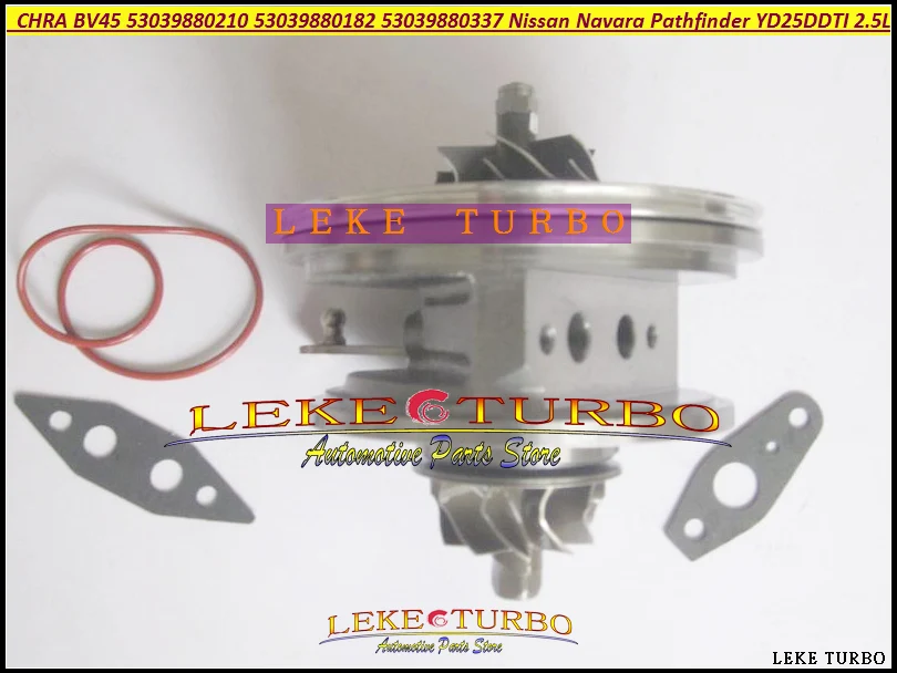 Турбо картридж CHRA BV45 53039880210 53039880182 53039880337 14411 5X01A 5X01B для Nissan Navara Pathfinder YD25DDTI