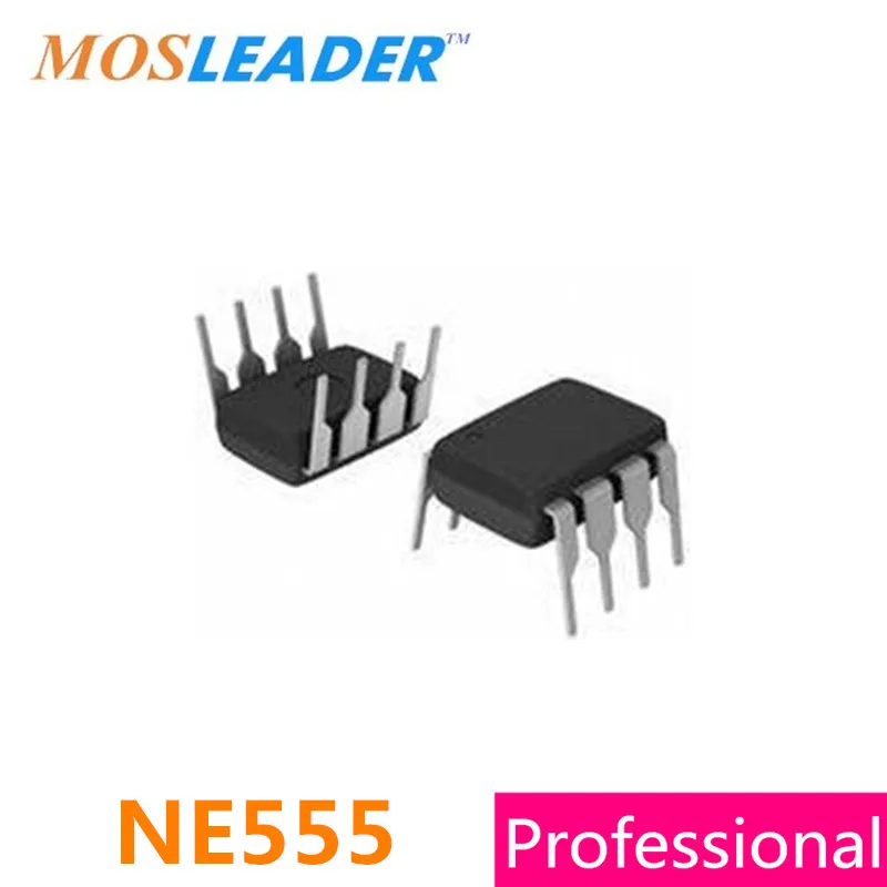Mosleader NE555 DIP8 1000 шт. NE555P IC Сделано в Китае высокое качество|ic| |