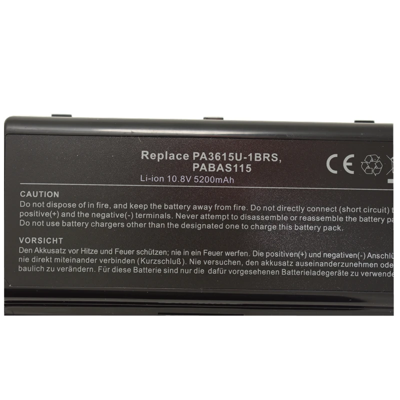 HSW ноутбук аккумулятор для Toshiba Satellite L45 S7409 S7419 S7423 S7424 SP2066 PA3615U 1BRM 1BRS PABAS115|battery for