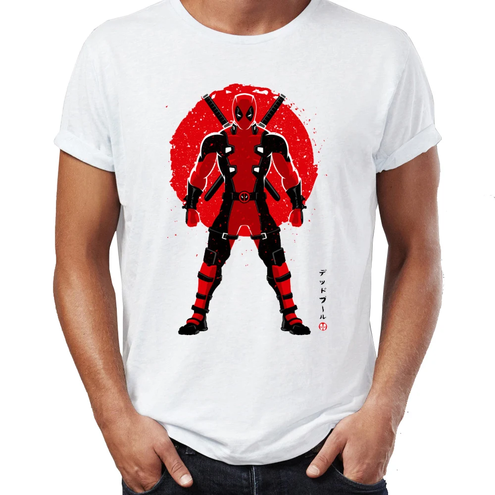 Мужская футболка I am Groot Deadpool Crossover из стражи Галактики|Мужские футболки| |