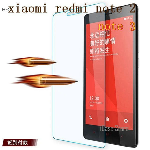 Для xiaomi Redmi note 2 3 Pro Защитная пленка для экрана из закаленного стекла 9 H 2.5D стекло