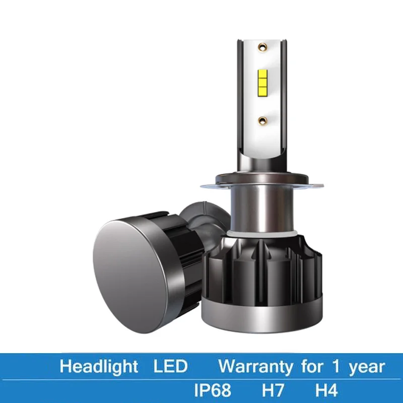 

H1 H4 H7 H11 LED Bulb 72W 12000LM/set CSP 9005/HB3 9006/HB4 9012 Car Headlight Bulb 6000K 12V Auto Headlamp Fog Light Bulb