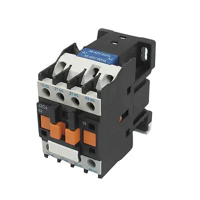 JZC4-22 36-48VAC 50/60 Гц катушка 20A 3 P 3 полюсный контактор переменного тока 2NO 2NC