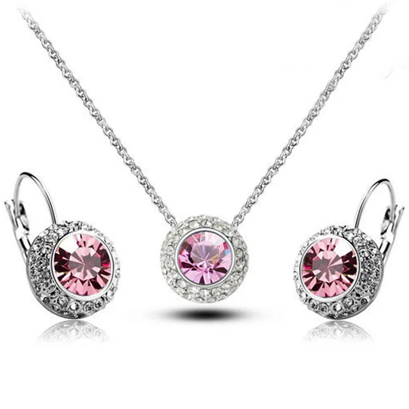 Женский комплект украшений Magic Ikery винтажный Ювелирный Комплект из розового