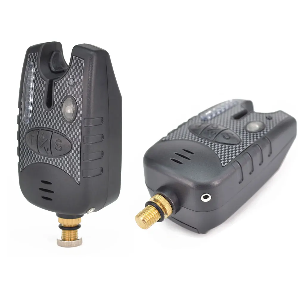 Индикатор укуса рыболовной сигнализации с 8 светодиодный для ловли карпа 4 шт. в