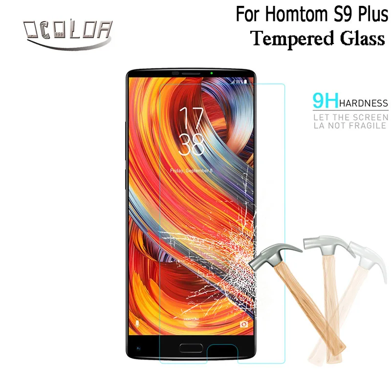 Ocolor для Homtom S9 Plus закаленное стекло Защита экрана стальная пленка Замена