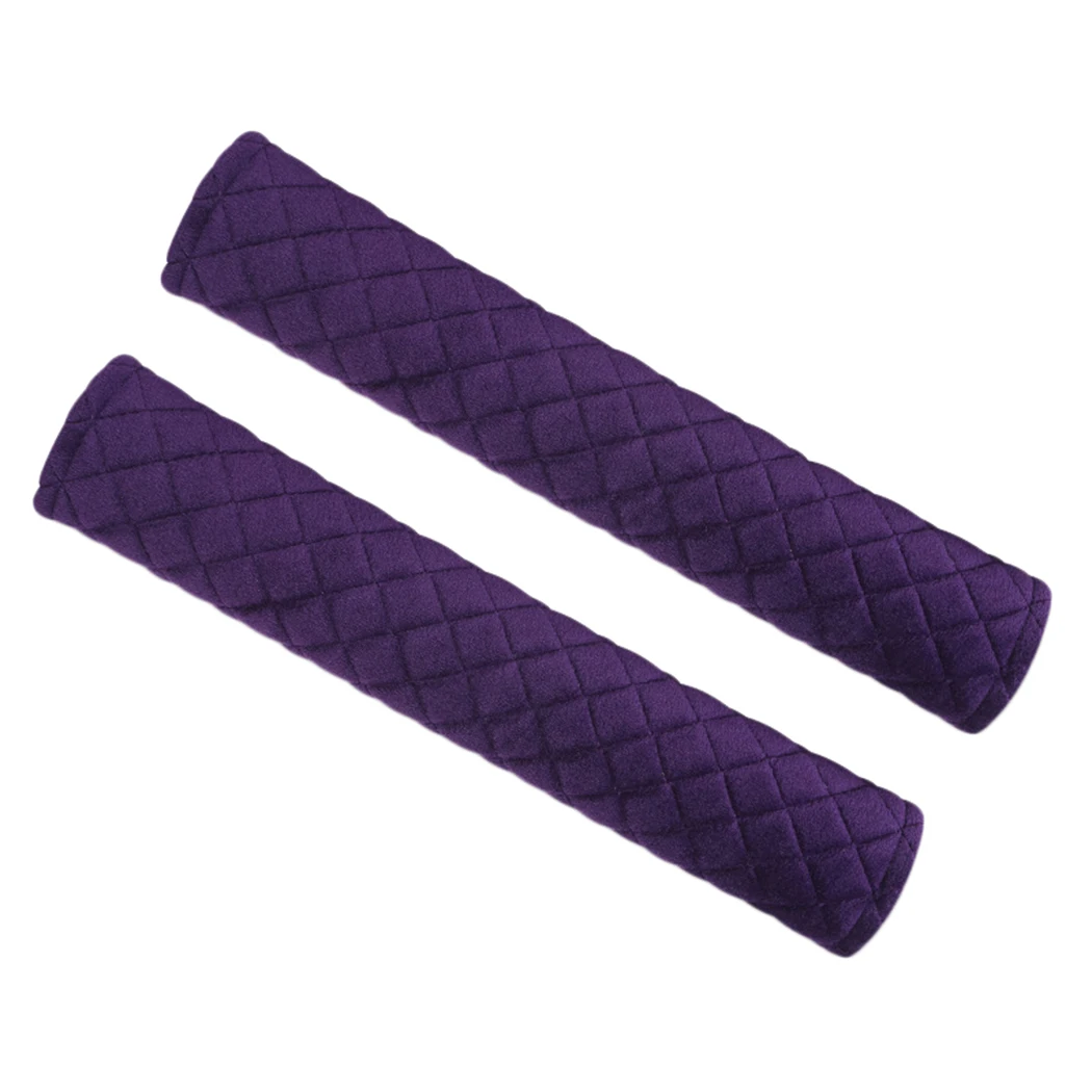 2 упаковки Автомобильные ремни безопасности колодки плюшевый мягкий чехол для