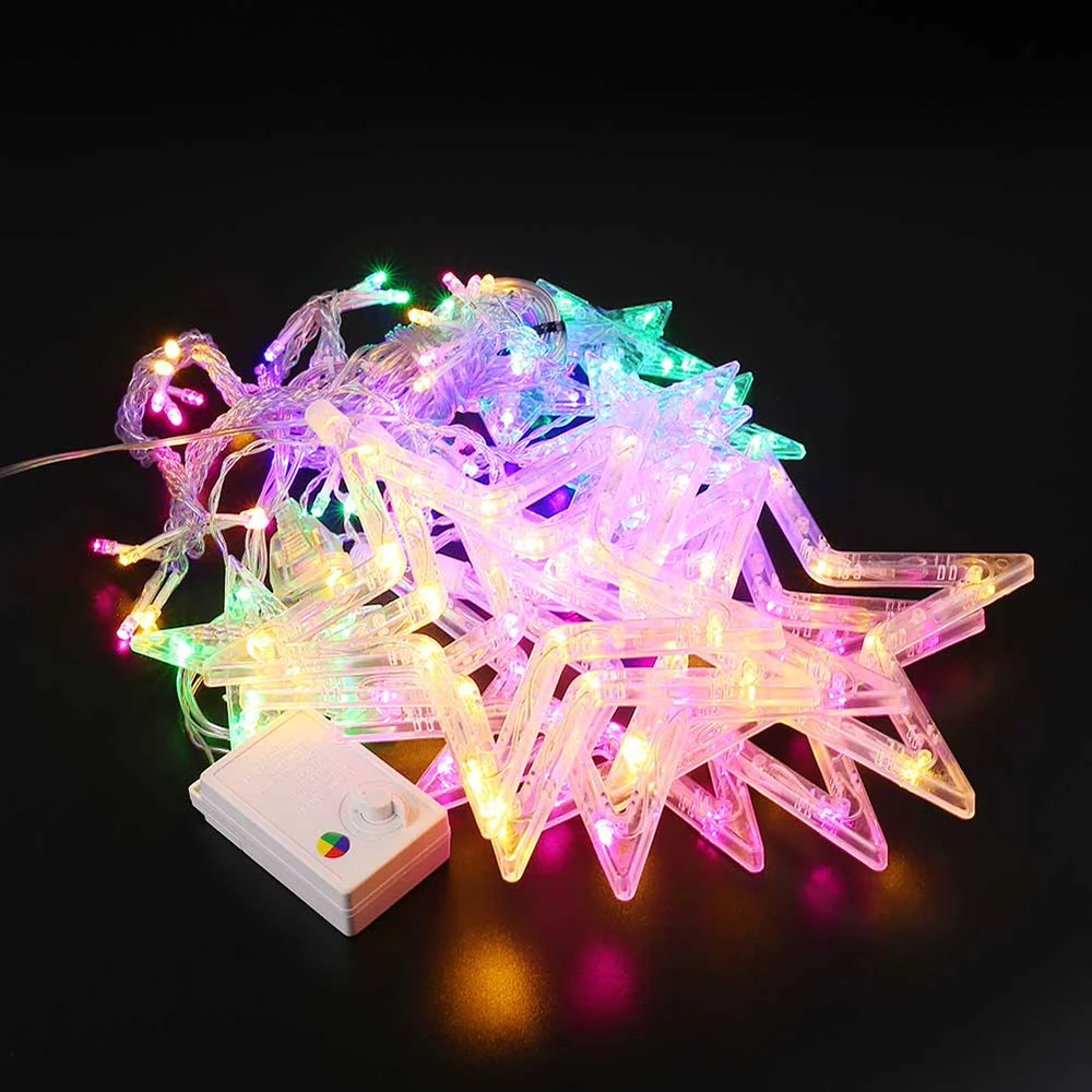 Сказочный свет 138LED садовые шторы 2 5 м AC220V Ландшафтная лампа прочная дворовая