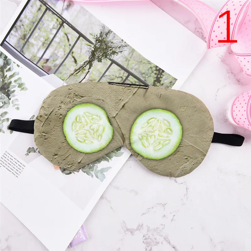 Милая мультяшная дорожная маска для сна черная повязка на глаза инструменты с